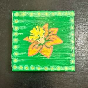 Hand Crafted Floral Painting